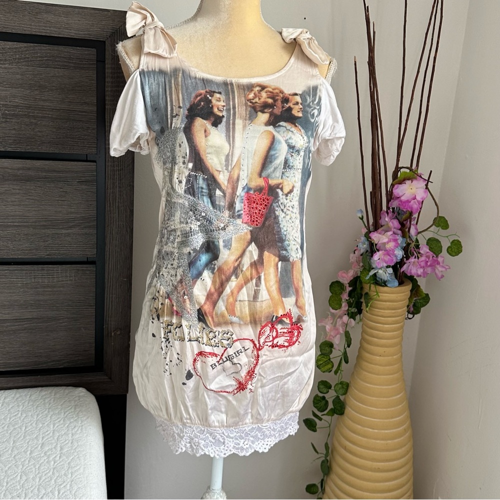 90s Blugirl FELIES coquette lace dress